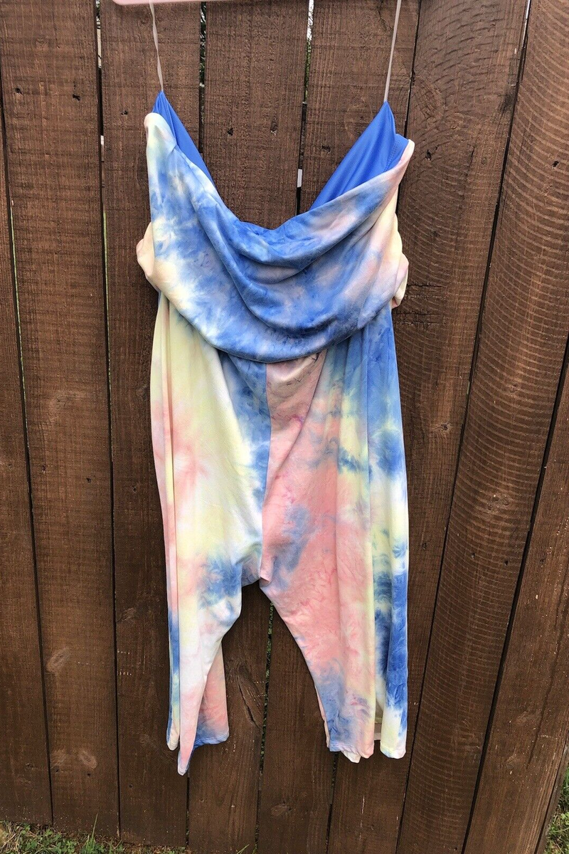 Tie-Dye Jumpsuit by Jfor Justify -2X