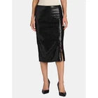 NEW Black Sequin Midi Skirt by Time and True - XL