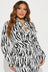 Black/White Notched Maxi Dress by Fashion Nova - 2X (BF 14-16)
