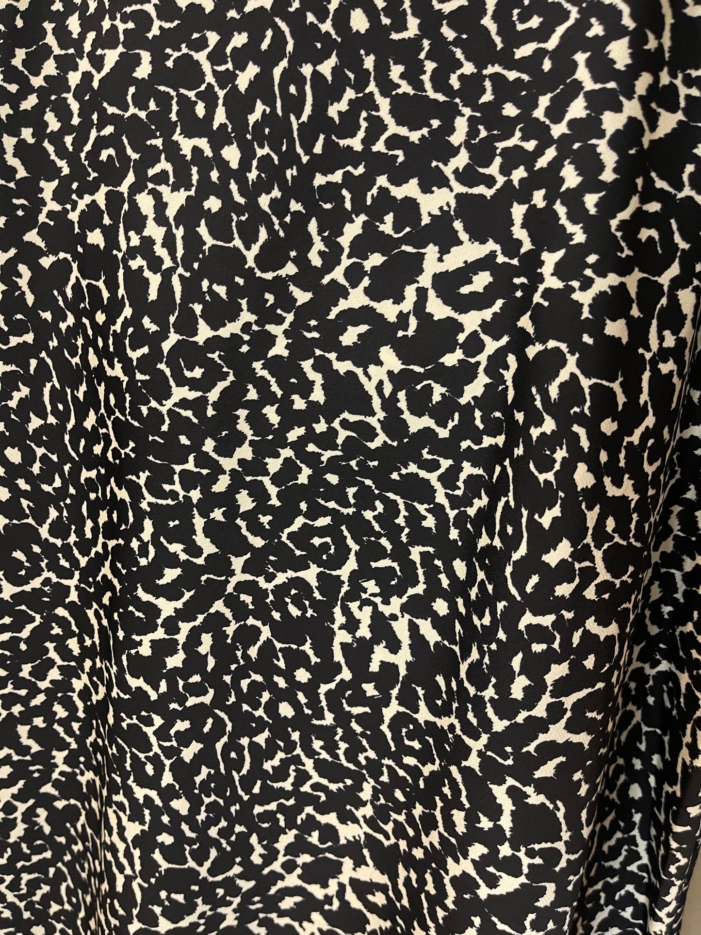 NEW Black/White Leopard Print Midi/Maxi Skirt by A New Day - M