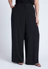 NWT Black Eloquii Wide Leg Trouser Pant - 16