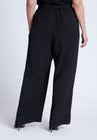 NWT Black Eloquii Wide Leg Trouser Pant - 16