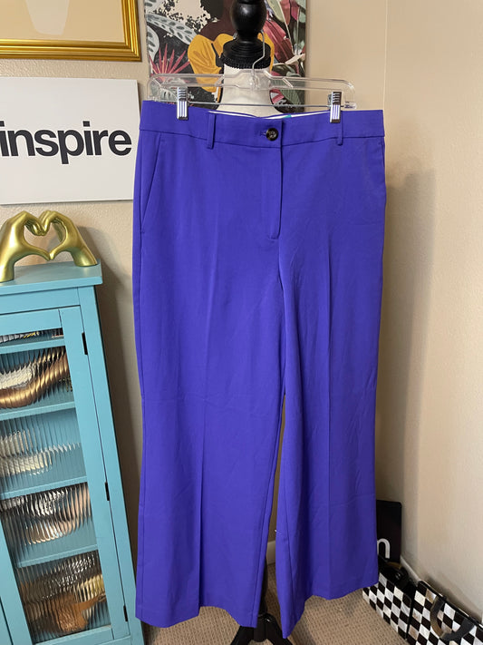 Purple Ann Taylor Trousers Size 12