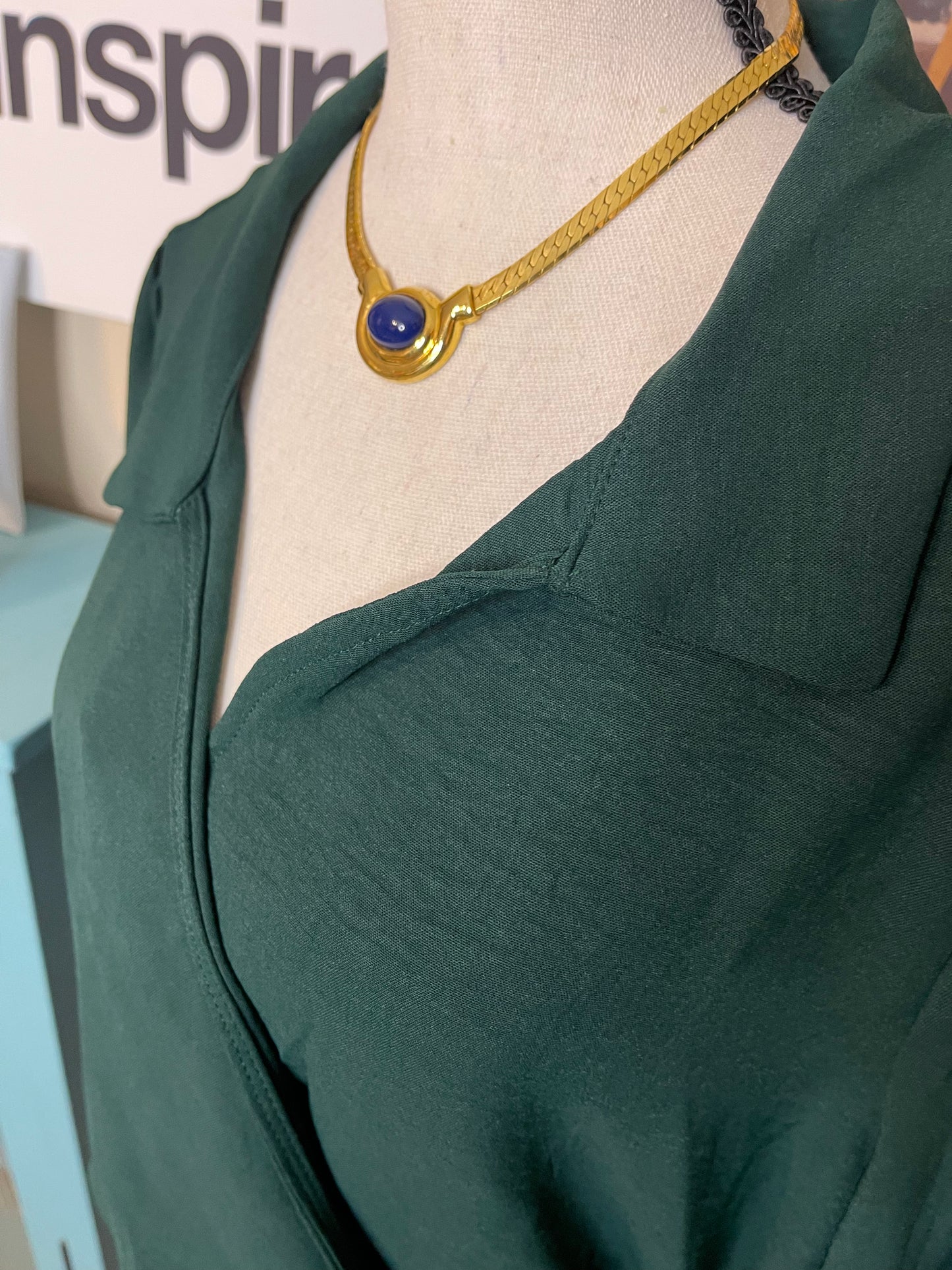 NEW Green Wrap Dress by Nadine West - XL