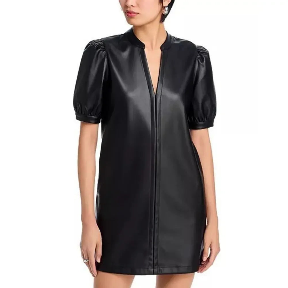 NWT Steve Madden Puff Sleeve A-line Dress - S