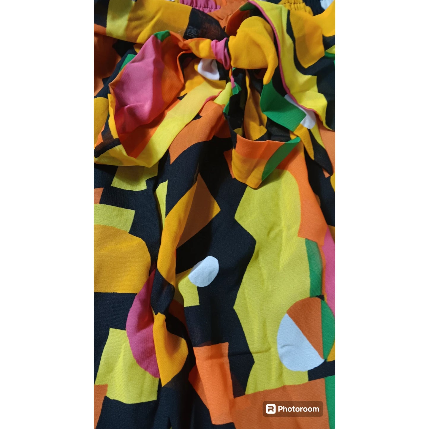 Live 4 Truth Women's Dopamine Multicolor Maxi Elastic Waist Skirt in Size M