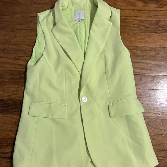 NWT Joie Bright Yellow Sleeveless Vest - S