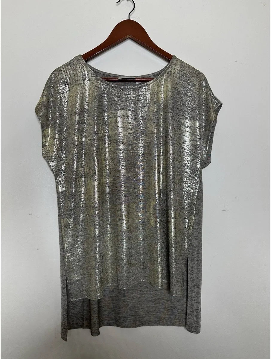 NEW Gold Metallic Dantelle  Shimmer Top - 4X